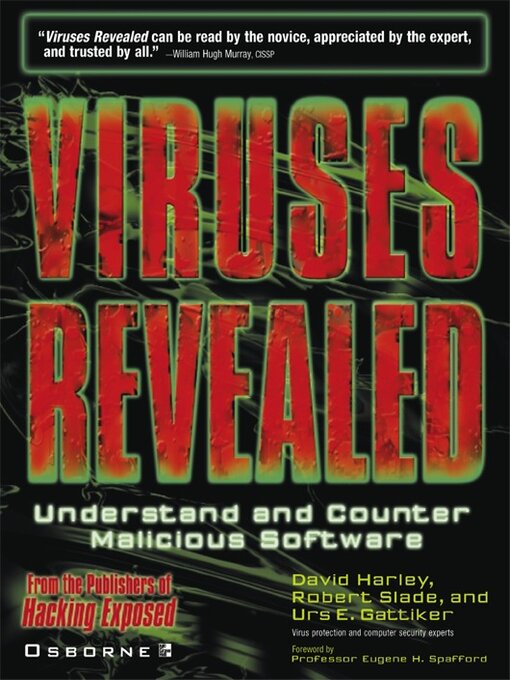Title details for Viruses Revealed by David Harley - Available